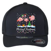 Merry Christmas Flamingo Santa Hat Xmas Pajamas Holiday.Dvjwrnwz Flexfit Unipanel Trucker Cap