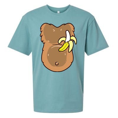 Monkey Costume For Monkey Halloween Costume Sueded Cloud Jersey T-Shirt