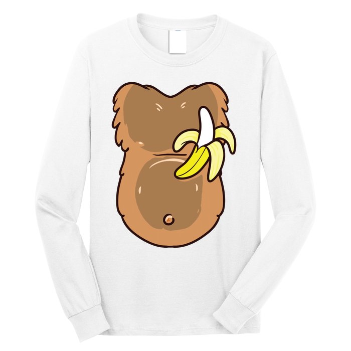 Monkey Costume For Monkey Halloween Costume Long Sleeve Shirt