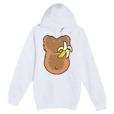 Monkey Costume For Monkey Halloween Costume Premium Pullover Hoodie