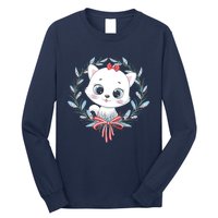 Merry Catmas Funny Cat Christmas Long Sleeve Shirt