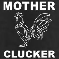 Mother Clucker Funny Chicken 7 Panel Mesh Trucker Snapback Hat