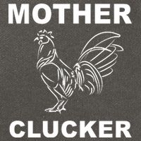Mother Clucker Funny Chicken Cotton Canvas Backpack