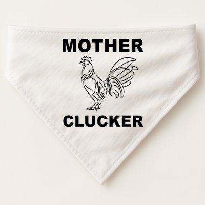 Mother Clucker Funny Chicken USA-Made Doggie Bandana