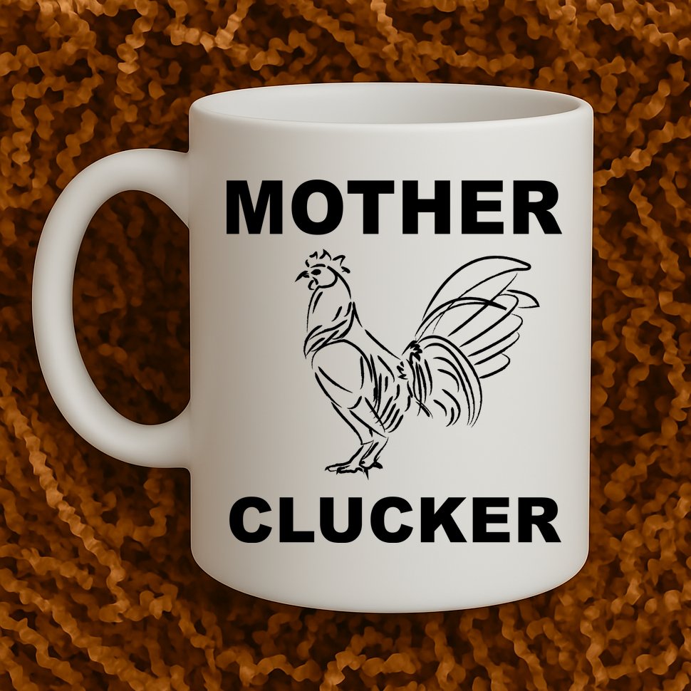 Mother Clucker Funny Chicken Mug