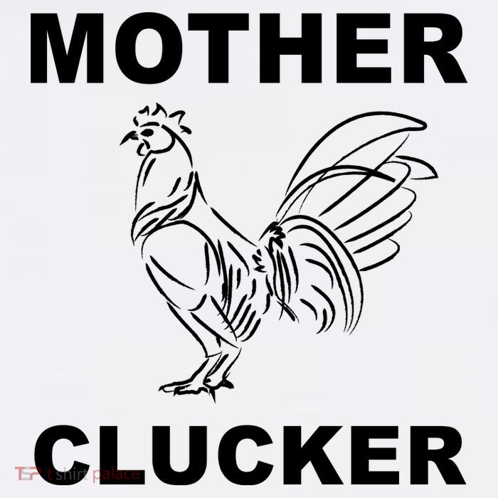 Mother Clucker Funny Chicken Cooling Performance Long Sleeve Crew