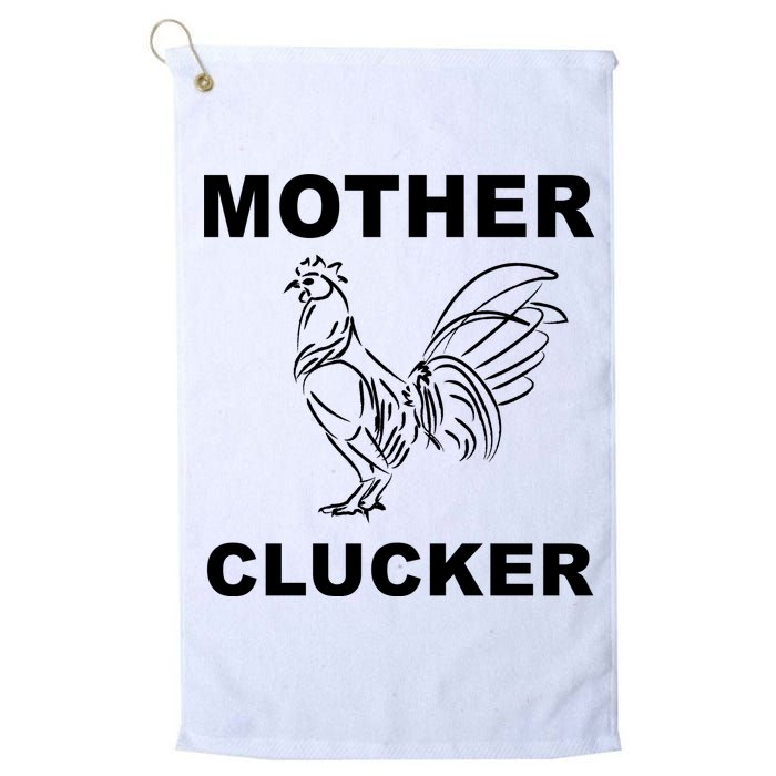 Mother Clucker Funny Chicken Golf Towel