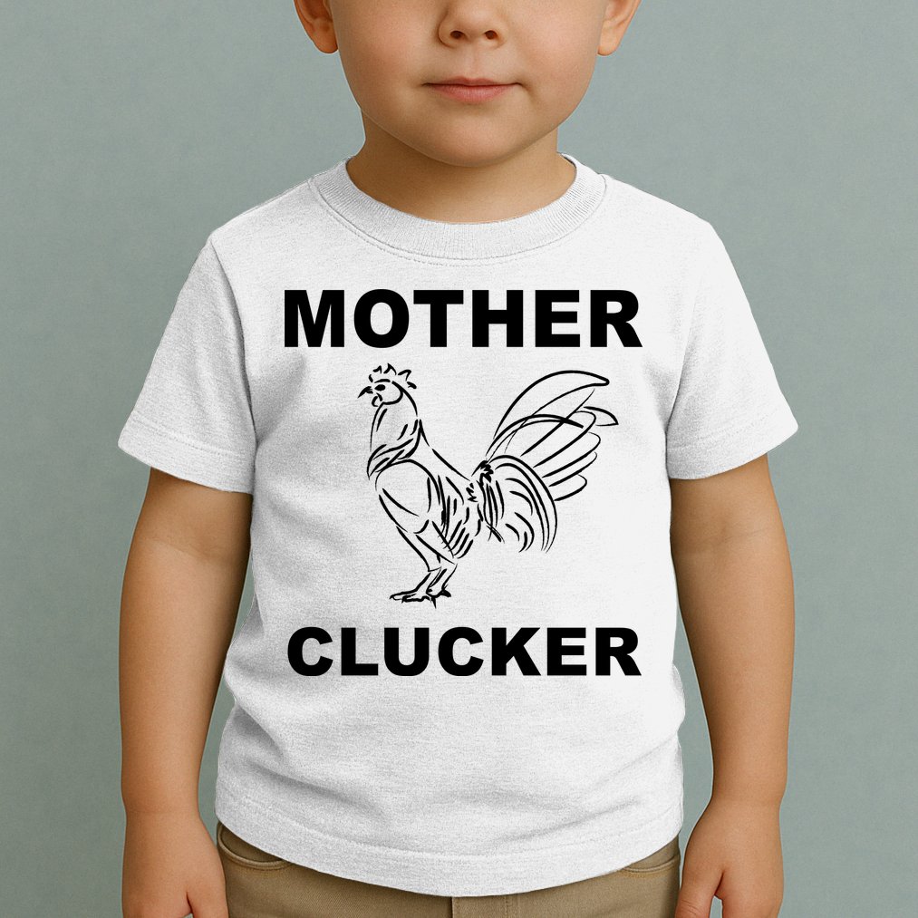 Mother Clucker Funny Chicken Toddler T-Shirt