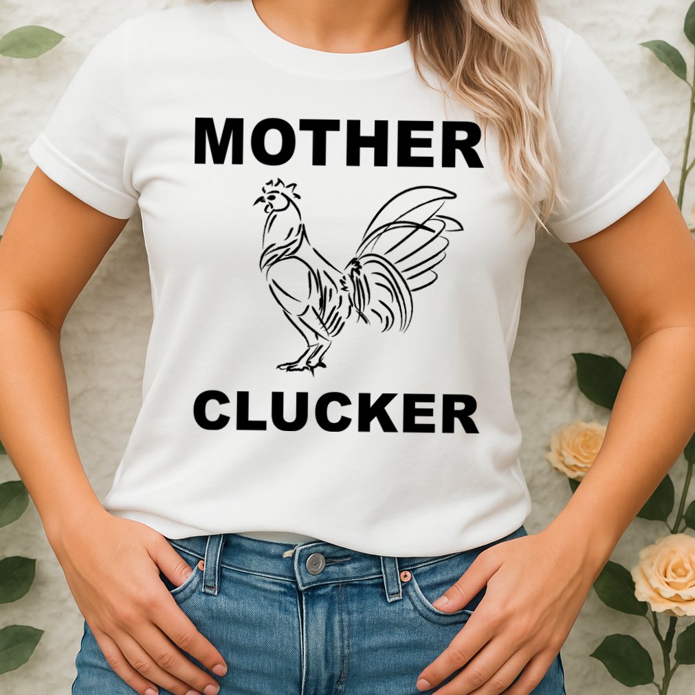 Mother Clucker Funny Chicken Womens T-Shirt