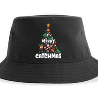 Merry Christmas Funny Gift Merry Catchmas Baseball Christmas Tree Sustainable Bucket Hat