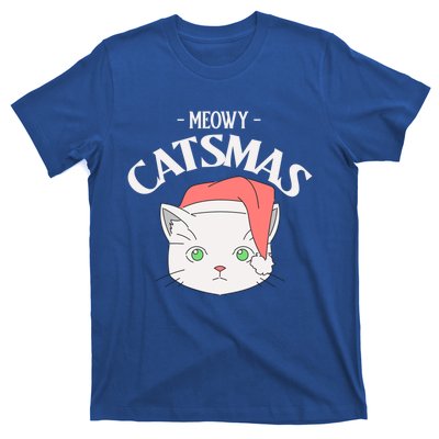 Meowy Catsmas Funny Gift T-Shirt