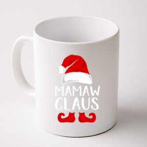 Mamaw Claus Funny Grandma Santa Claus Red Christmas Hat Gift Coffee Mug