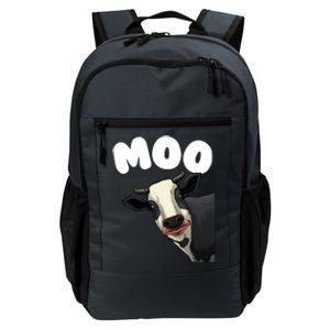 Moo Cow Farmer Farming Farm Contryside Trending Gift Cow Lover Daily Commute Backpack