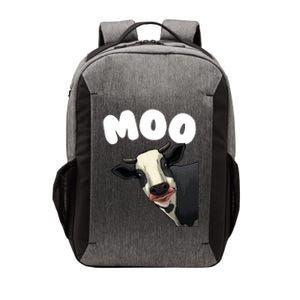 Moo Cow Farmer Farming Farm Contryside Trending Gift Cow Lover Vector Backpack