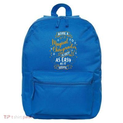 Magical Chiropractor Future Christmas Chiropractor Great Gift 16 in Basic Backpack