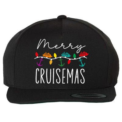 Merry Cruisemas Family Cruise Christmas Cruisin Crew  Wool Snapback Cap