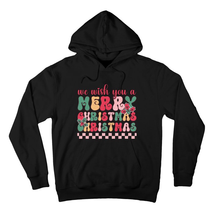 Merry Christmas Festive Greetings Hoodie