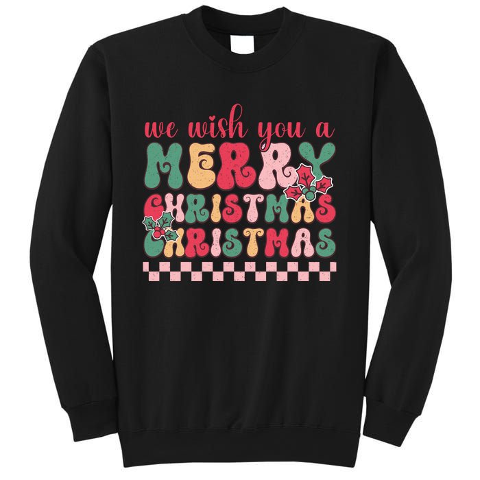 Merry Christmas Festive Greetings Sweatshirt