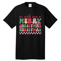 Merry Christmas Festive Greetings Tall T-Shirt