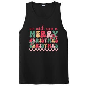 Merry Christmas Festive Greetings PosiCharge Competitor Tank