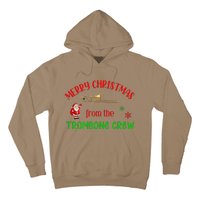 Merry Christmas From The Trombone Crew Band Member Musician Hoodie