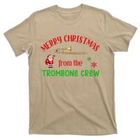 Merry Christmas From The Trombone Crew Band Member Musician T-Shirt