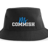 Mr Commish Fantasy Football Commissioner Sustainable Bucket Hat