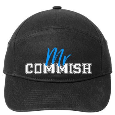 Mr Commish Fantasy Football Commissioner 7-Panel Snapback Hat