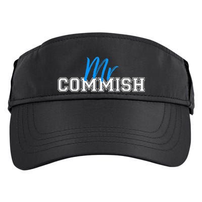 Mr Commish Fantasy Football Commissioner Adult Drive Performance Visor