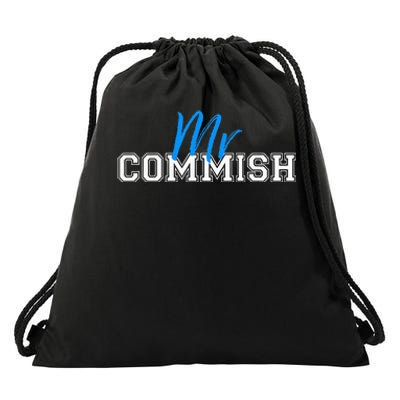 Mr Commish Fantasy Football Commissioner Drawstring Bag