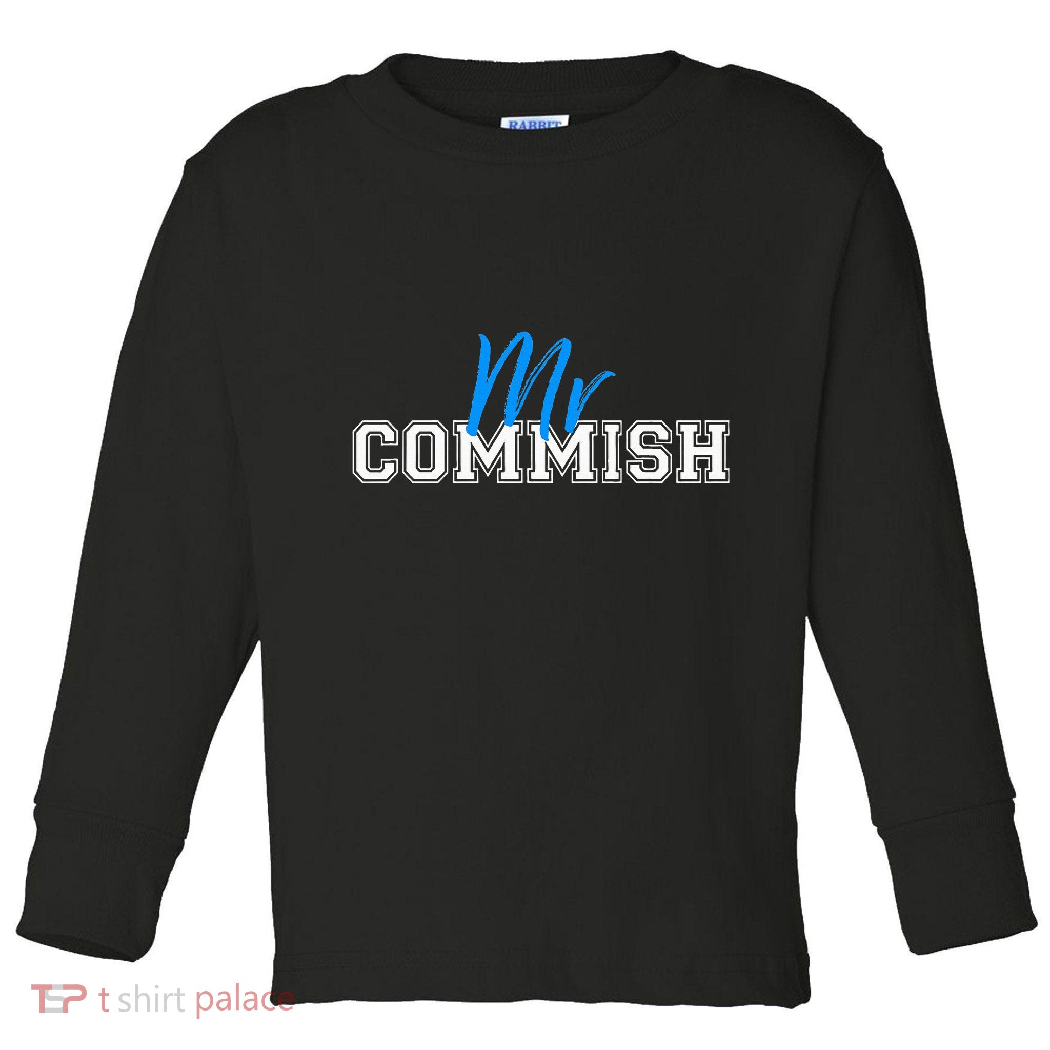 Mr Commish Fantasy Football Commissioner Toddler Long Sleeve Shirt