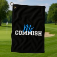 Mr Commish Fantasy Football Commissioner Golf Towel