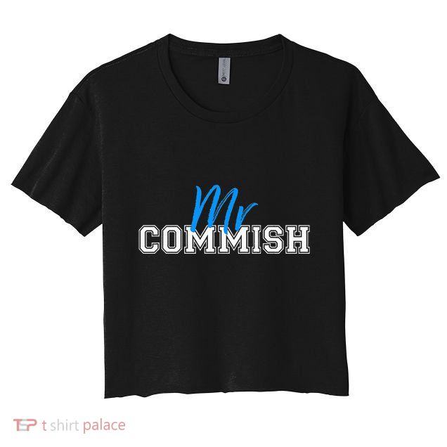Mr Commish Fantasy Football Commissioner Crop Top