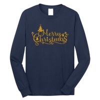 Merry Christmas Festive Holiday Long Sleeve Shirt