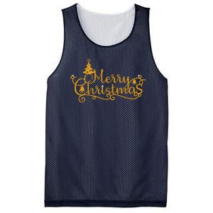 Merry Christmas Festive Holiday Mesh Reversible Basketball Jersey Tank