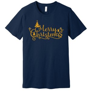 Merry Christmas Festive Holiday Premium T-Shirt