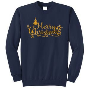 Merry Christmas Festive Holiday Tall Sweatshirt