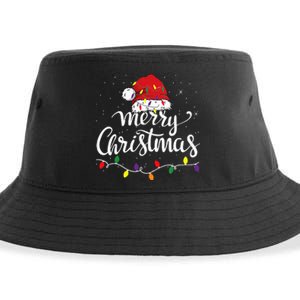 Merry Christmas Family Funny Christmas Sustainable Bucket Hat