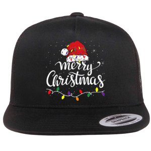 Merry Christmas Family Funny Christmas Flat Bill Trucker Hat