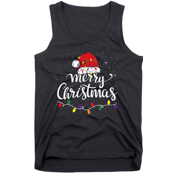 Merry Christmas Family Funny Christmas Tank Top