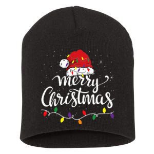 Merry Christmas Family Funny Christmas Short Acrylic Beanie