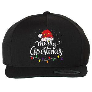 Merry Christmas Family Funny Christmas Wool Snapback Cap