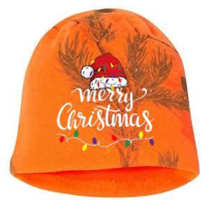 Merry Christmas Family Funny Christmas Kati - Camo Knit Beanie