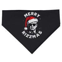 Merry Christmas Funny Trump Santa Claus Xmas Pajamas USA-Made Doggie Bandana