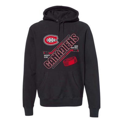 Montreal Canadiens Force Blue Officially Premium Hoodie