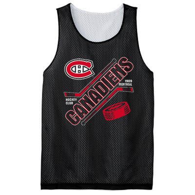 Montreal Canadiens Force Blue Officially Mesh Reversible Basketball Jersey Tank