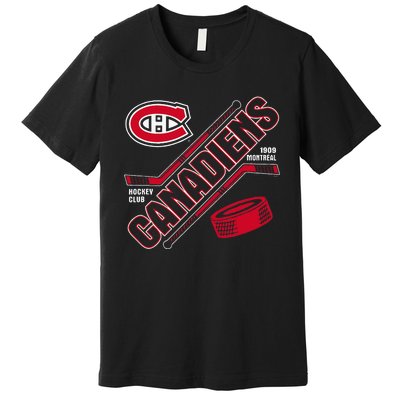 Montreal Canadiens Force Blue Officially Premium T-Shirt