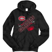 Montreal Canadiens Force Blue Officially Tie Dye Hoodie