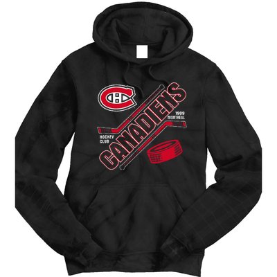 Montreal Canadiens Force Blue Officially Tie Dye Hoodie