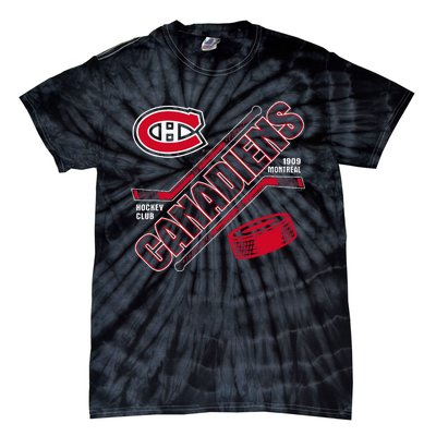 Montreal Canadiens Force Blue Officially Tie-Dye T-Shirt